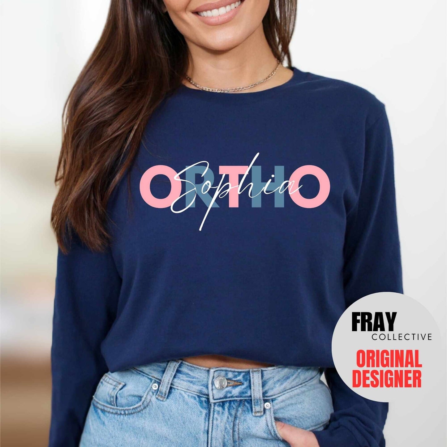 Personalized Ortho Long Sleeve Shirt