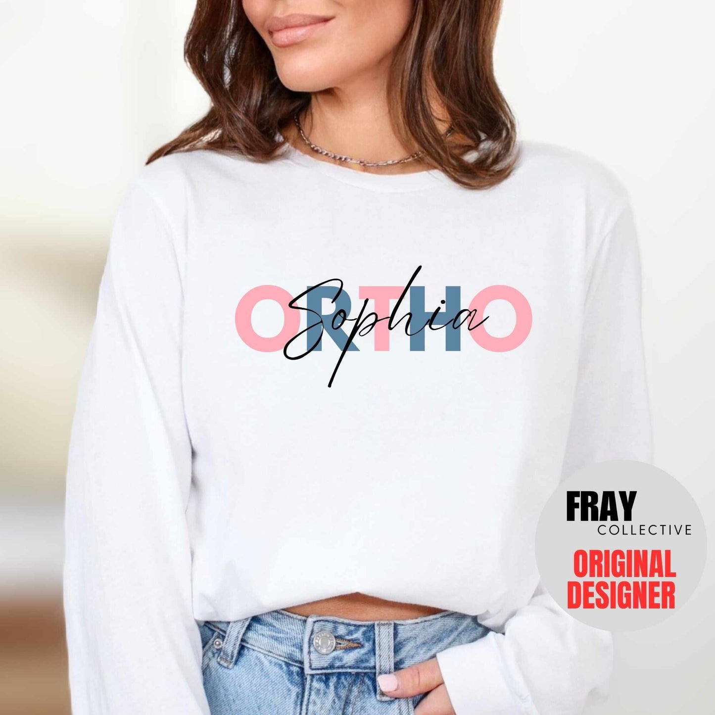 Personalized Ortho Long Sleeve Shirt