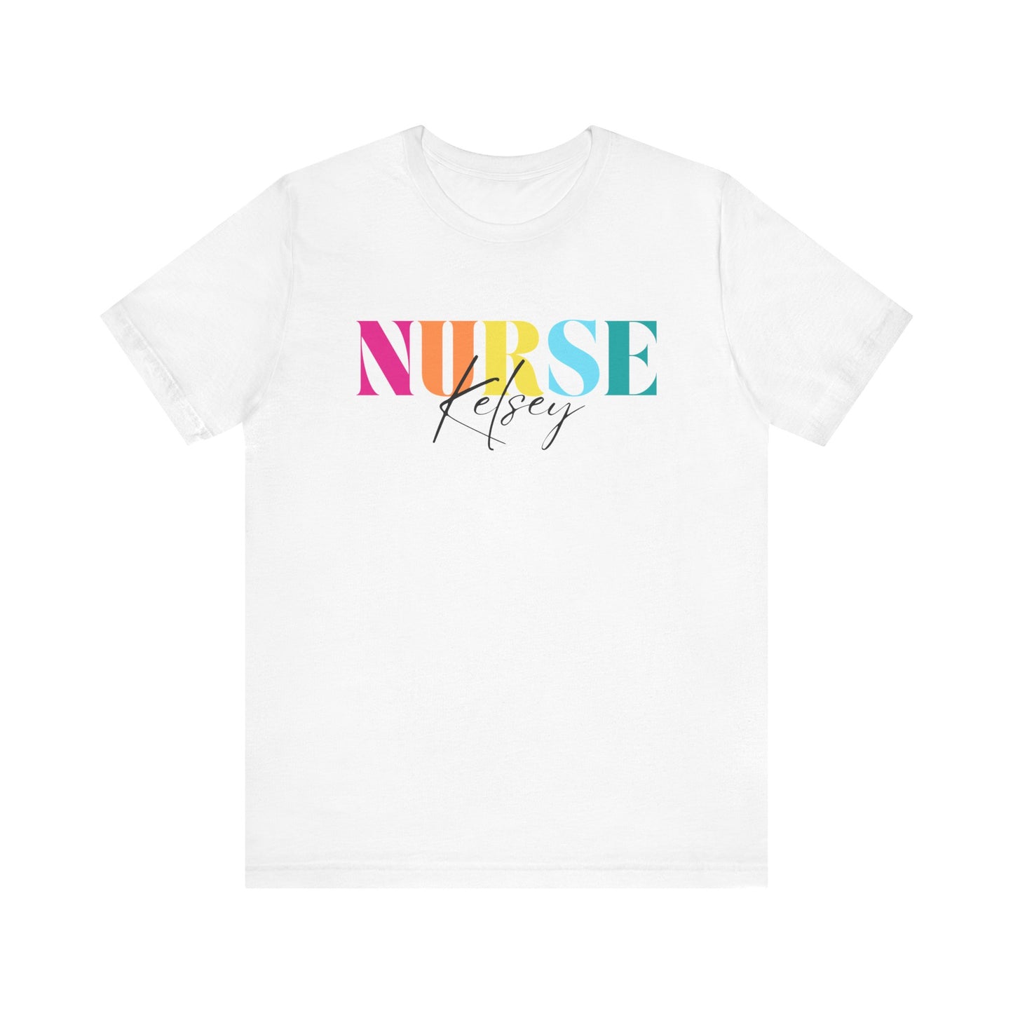 Personalized Nurse Shirt Custom RN Nurse T-shirt RN Nurse Tshirt Registered Nurse T shirt ER Nurse Tee Nurse Appreciation Gift Rn Nurse Gift