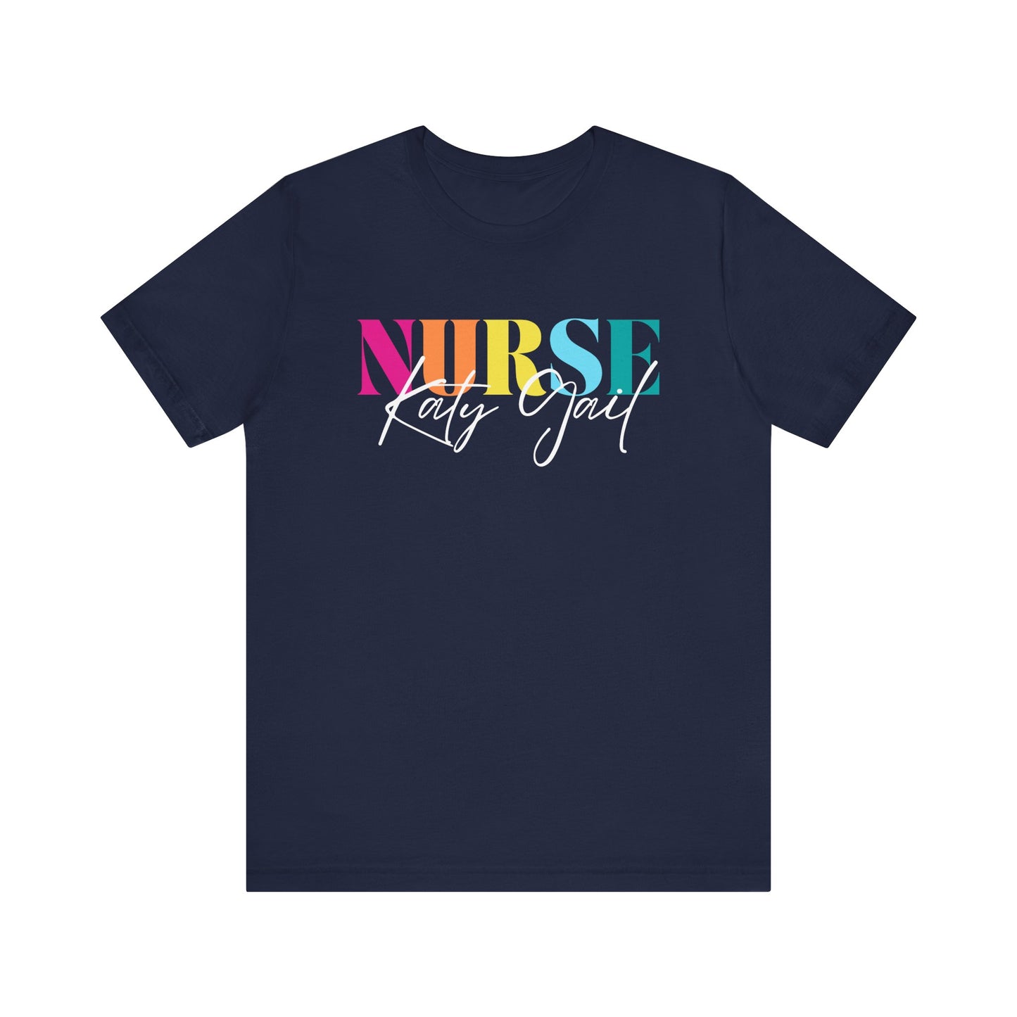 Personalized Nurse Shirt Custom RN Nurse T-shirt RN Nurse Tshirt Registered Nurse T shirt ER Nurse Tee Nurse Appreciation Gift Rn Nurse Gift