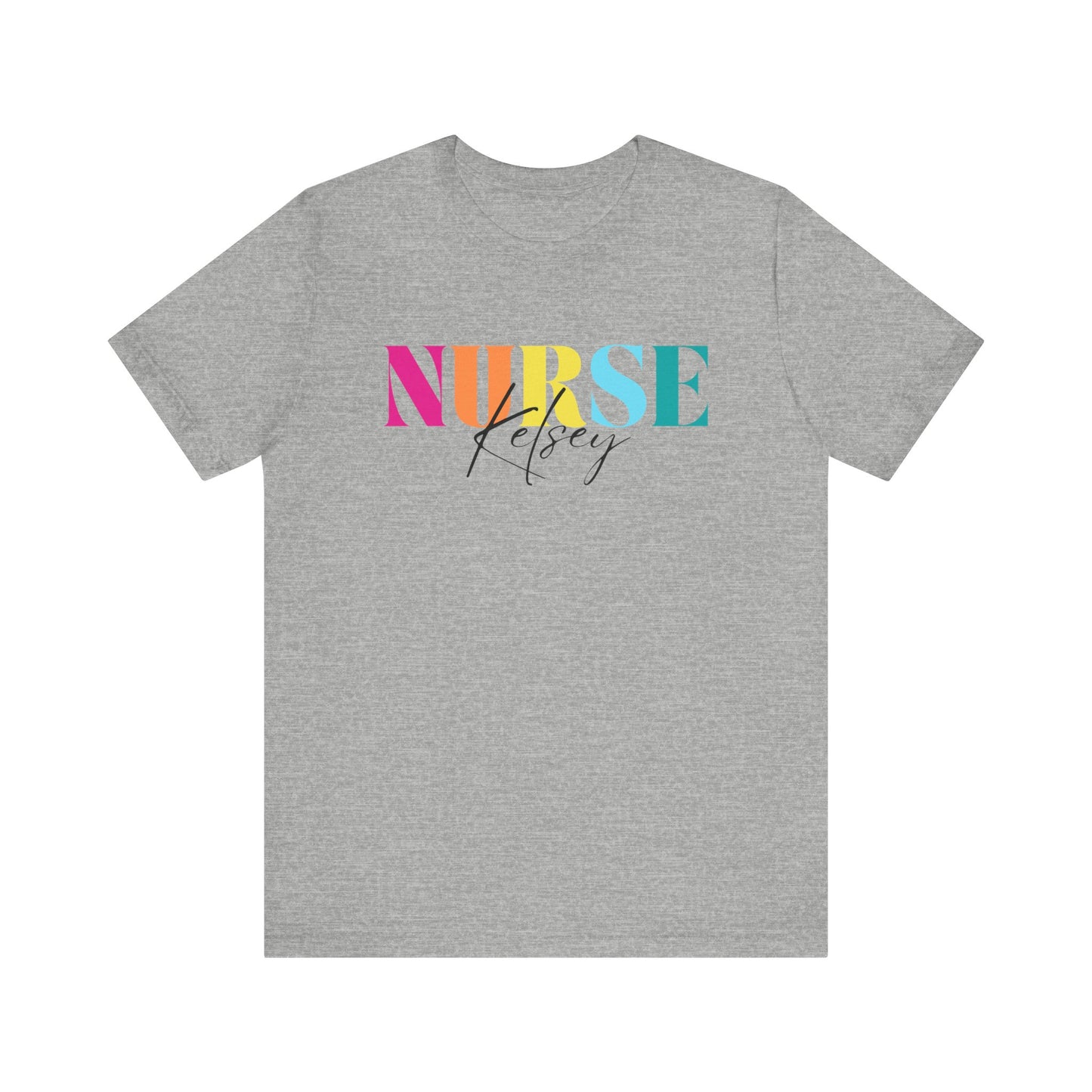 Personalized Nurse Shirt Custom RN Nurse T-shirt RN Nurse Tshirt Registered Nurse T shirt ER Nurse Tee Nurse Appreciation Gift Rn Nurse Gift