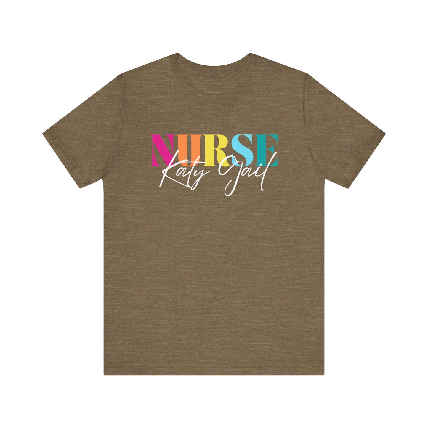 Personalized Nurse Shirt Custom RN Nurse T-shirt RN Nurse Tshirt Registered Nurse T shirt ER Nurse Tee Nurse Appreciation Gift Rn Nurse Gift