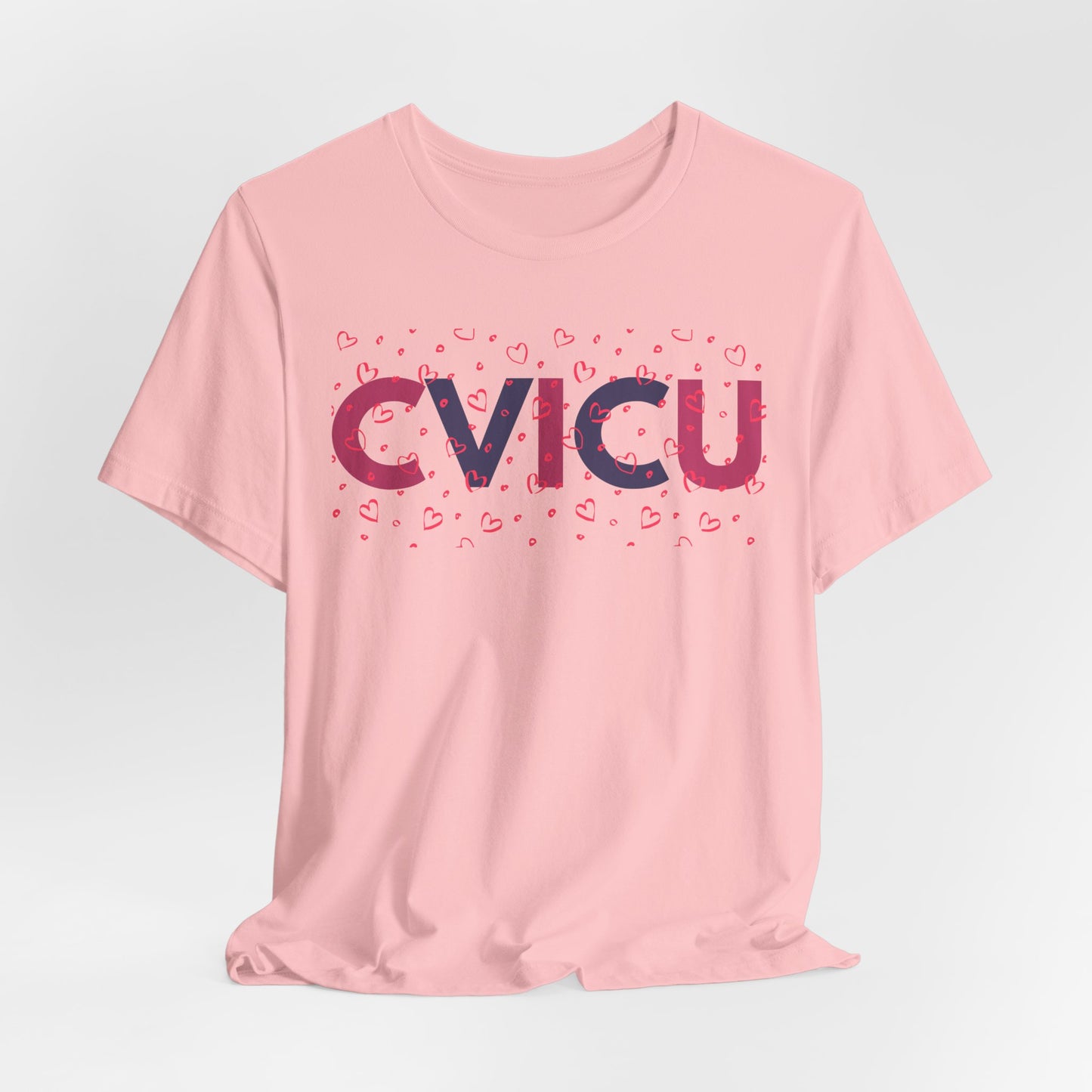 CVICU Valentine Shirt CVICU Valentines Day Tshirt CVICU Nurse Shirt Vday Matching Shirts Valentines Day Group TShirts Cvicu Gift Graduation