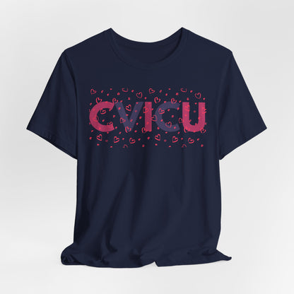 CVICU Valentine Shirt CVICU Valentines Day Tshirt CVICU Nurse Shirt Vday Matching Shirts Valentines Day Group TShirts Cvicu Gift Graduation
