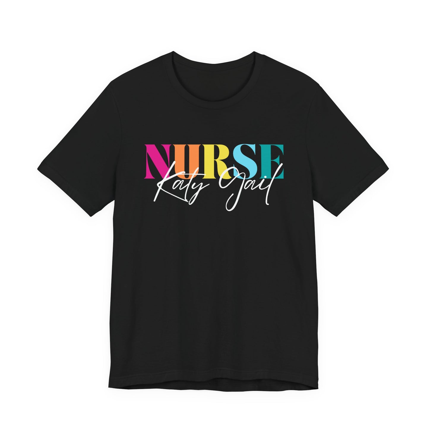 Personalized Nurse Shirt Custom RN Nurse T-shirt RN Nurse Tshirt Registered Nurse T shirt ER Nurse Tee Nurse Appreciation Gift Rn Nurse Gift