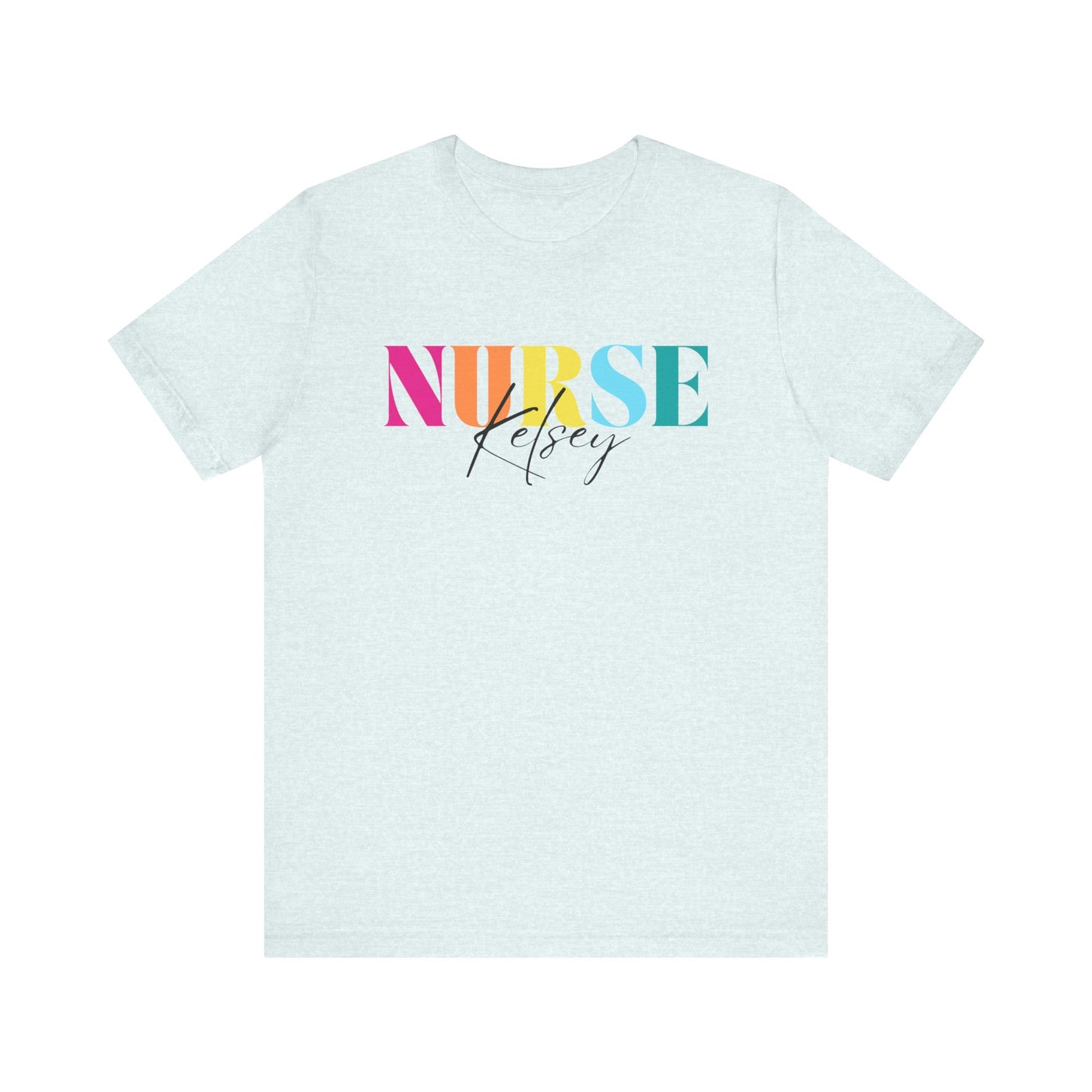Personalized Nurse Shirt Custom RN Nurse T-shirt RN Nurse Tshirt Registered Nurse T shirt ER Nurse Tee Nurse Appreciation Gift Rn Nurse Gift