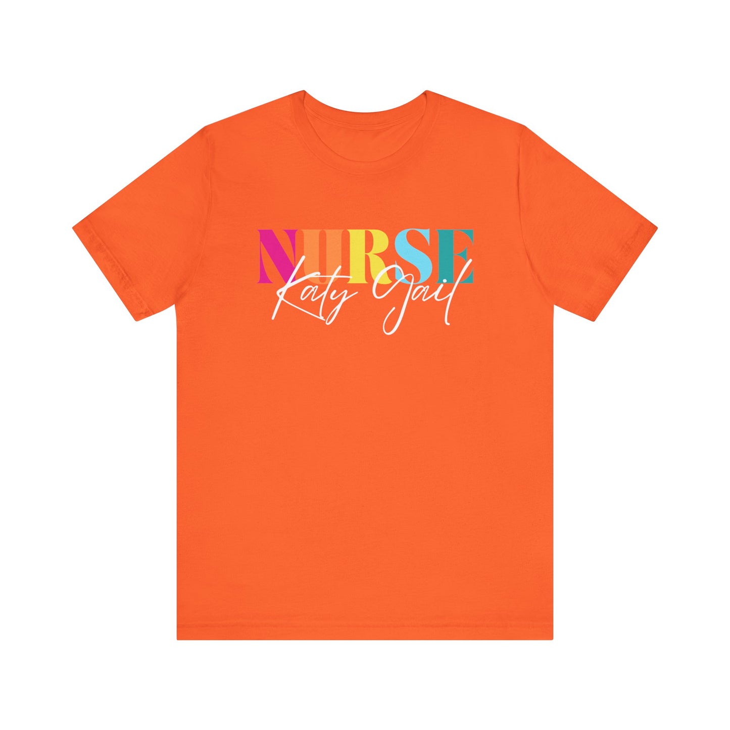 Personalized Nurse Shirt Custom RN Nurse T-shirt RN Nurse Tshirt Registered Nurse T shirt ER Nurse Tee Nurse Appreciation Gift Rn Nurse Gift