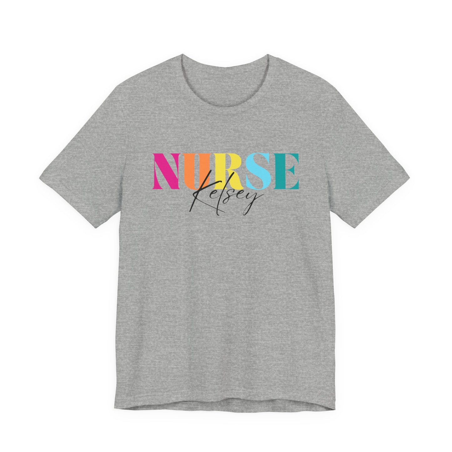 Personalized Nurse Shirt Custom RN Nurse T-shirt RN Nurse Tshirt Registered Nurse T shirt ER Nurse Tee Nurse Appreciation Gift Rn Nurse Gift