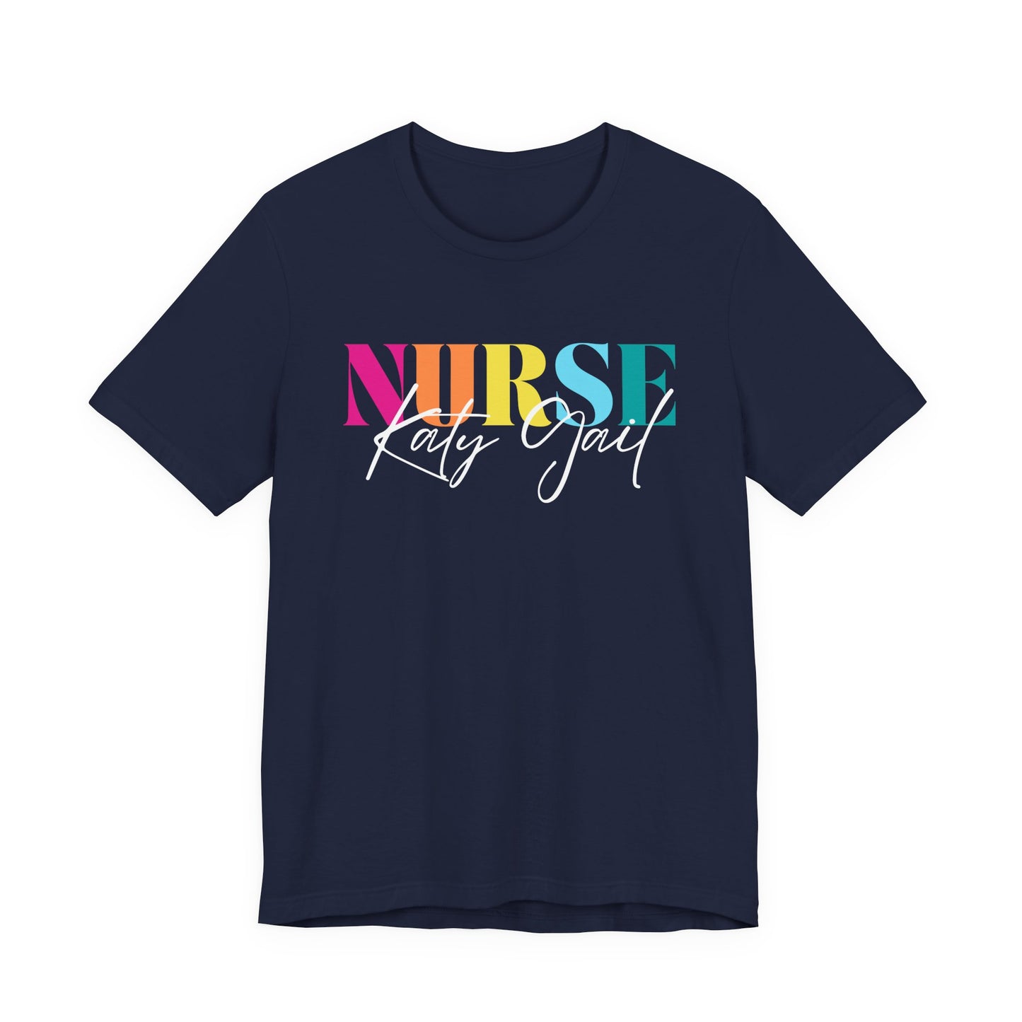 Personalized Nurse Shirt Custom RN Nurse T-shirt RN Nurse Tshirt Registered Nurse T shirt ER Nurse Tee Nurse Appreciation Gift Rn Nurse Gift