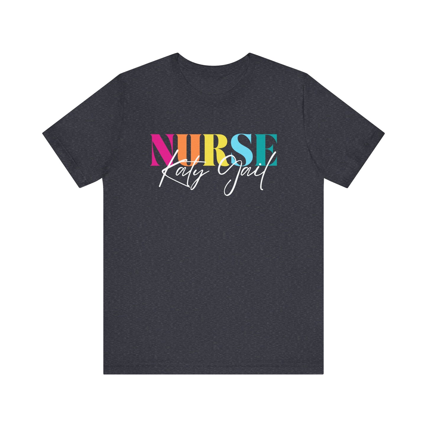 Personalized Nurse Shirt Custom RN Nurse T-shirt RN Nurse Tshirt Registered Nurse T shirt ER Nurse Tee Nurse Appreciation Gift Rn Nurse Gift