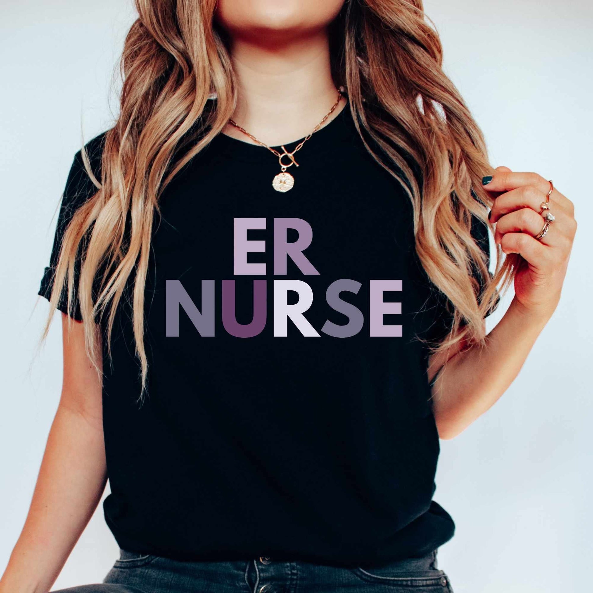 ER Nurse Shirt Emergency Department ED RN Tshirt Emergency Medicine Future New Nurse Graduation Gift