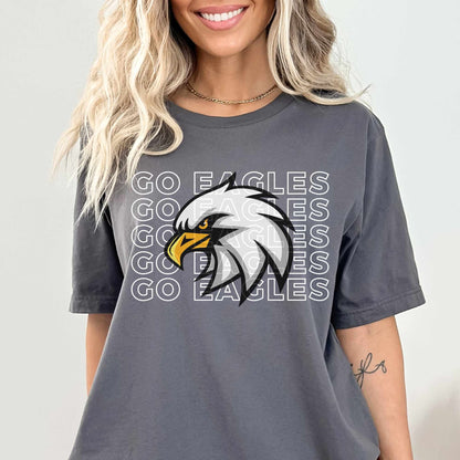 Eagles Mascot Shirt Eagles Team Shirt Eagles School Pride Tee Eagles Football Mom Eagles T-Shirt School Spirit Team Shirt School Mascot Tee