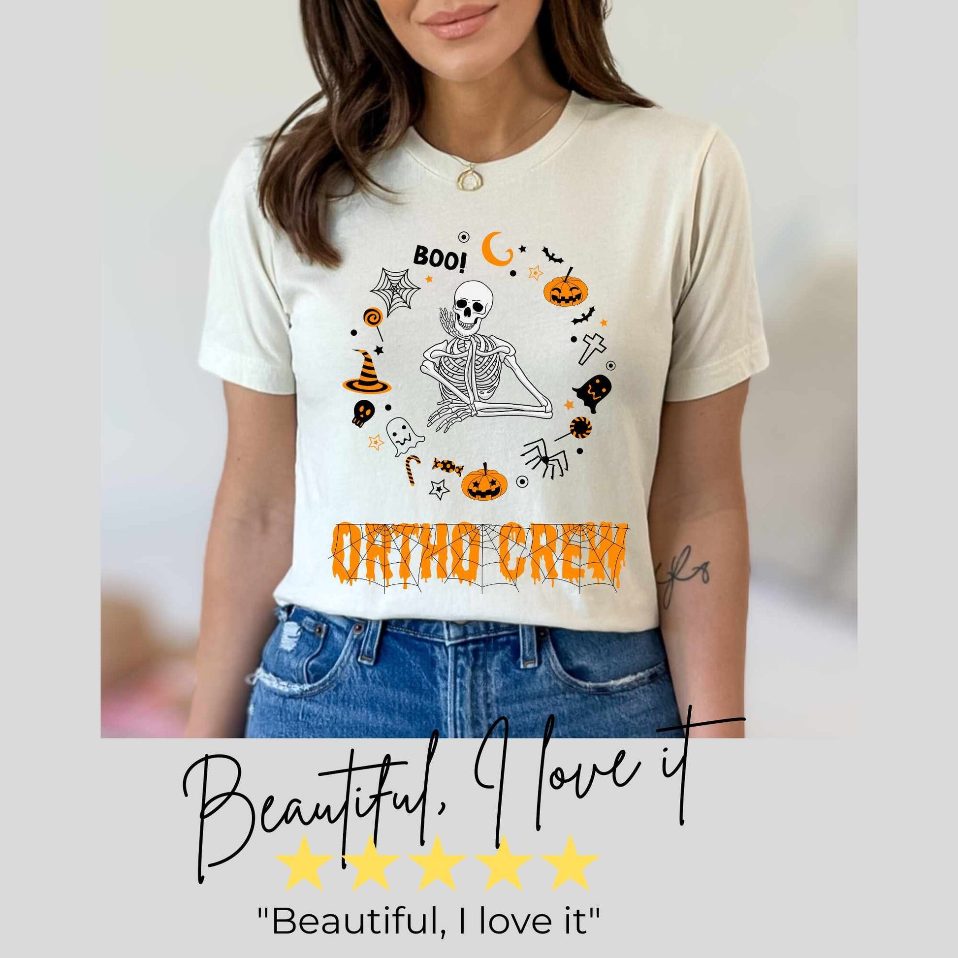 Orthopedic Halloween Shirt | Ortho Spooky Nurse | Team Hospital Shirt