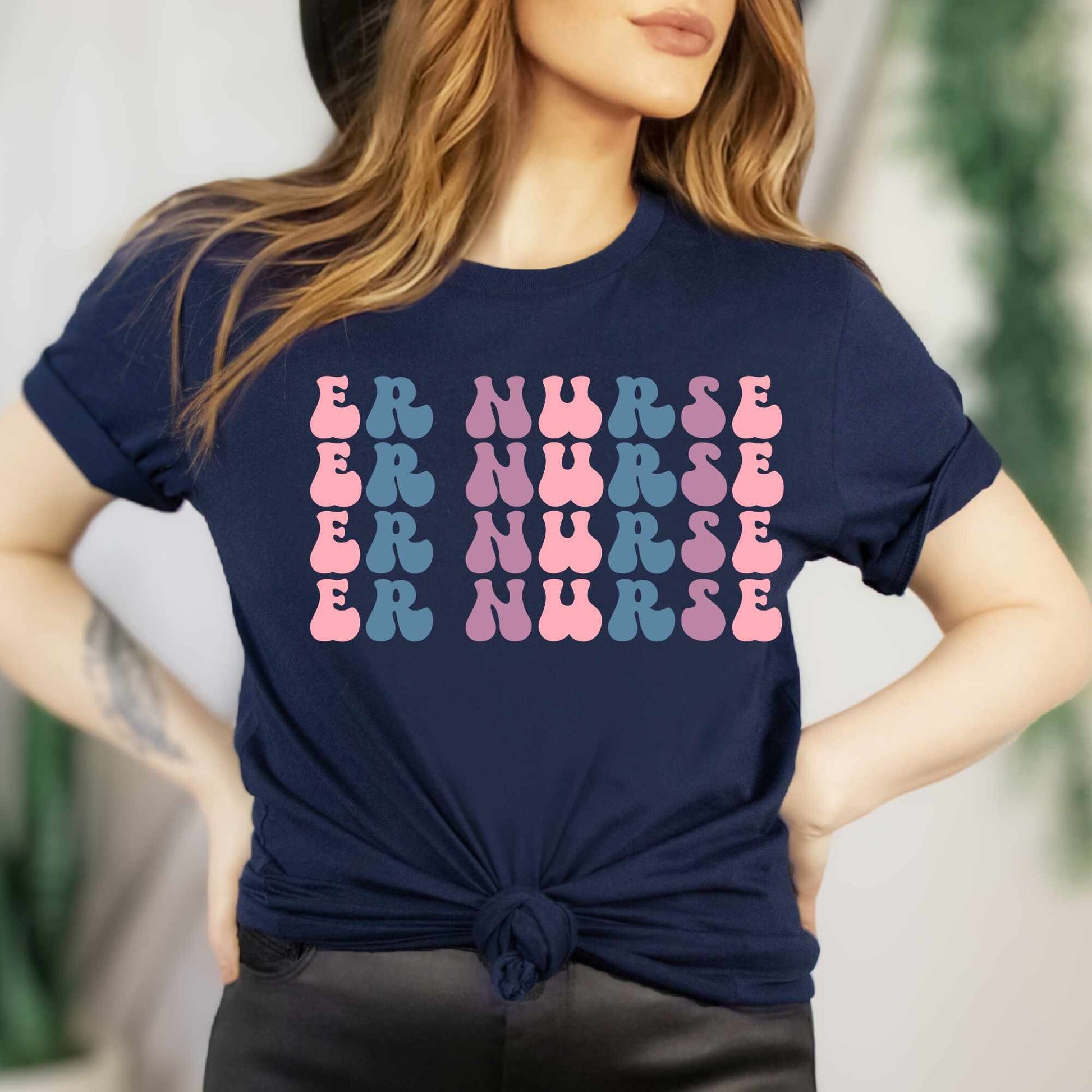 Emergency Nurse Shirt ER Nurse ED RN Gift For Er Nurse Registered Nurse Er Nurse Tee Nurse T-Shirt Er Team Shirt