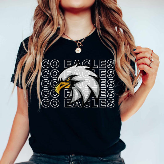 Eagles Mascot Shirt Eagles Team Shirt Eagles School Pride Tee Eagles Football Mom Eagles T-Shirt School Spirit Team Shirt School Mascot Tee