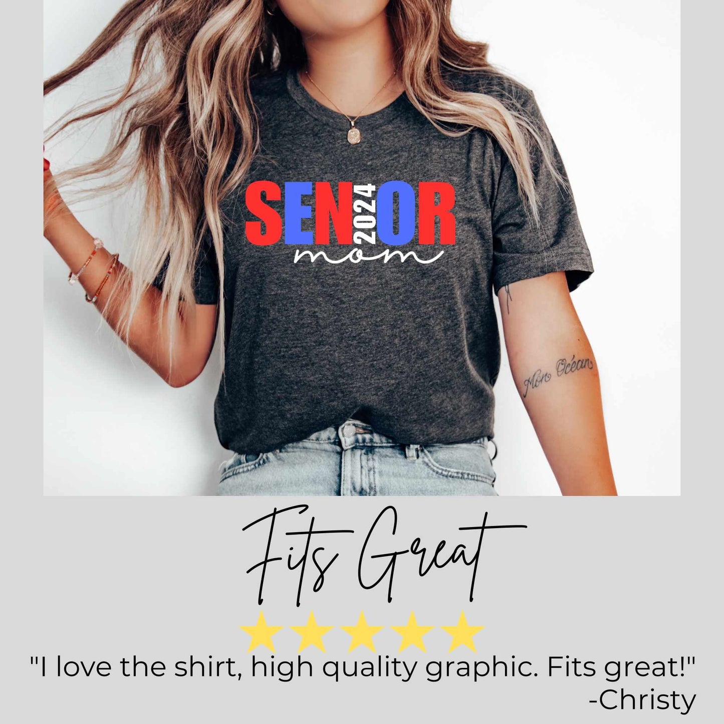 Senior Mom Shirt Senior Mom 2025 Gift for Mom Class of 2024 Shirt Graduation Shirts Senior Graduation Shirt Senior Mama 2024 Shirt