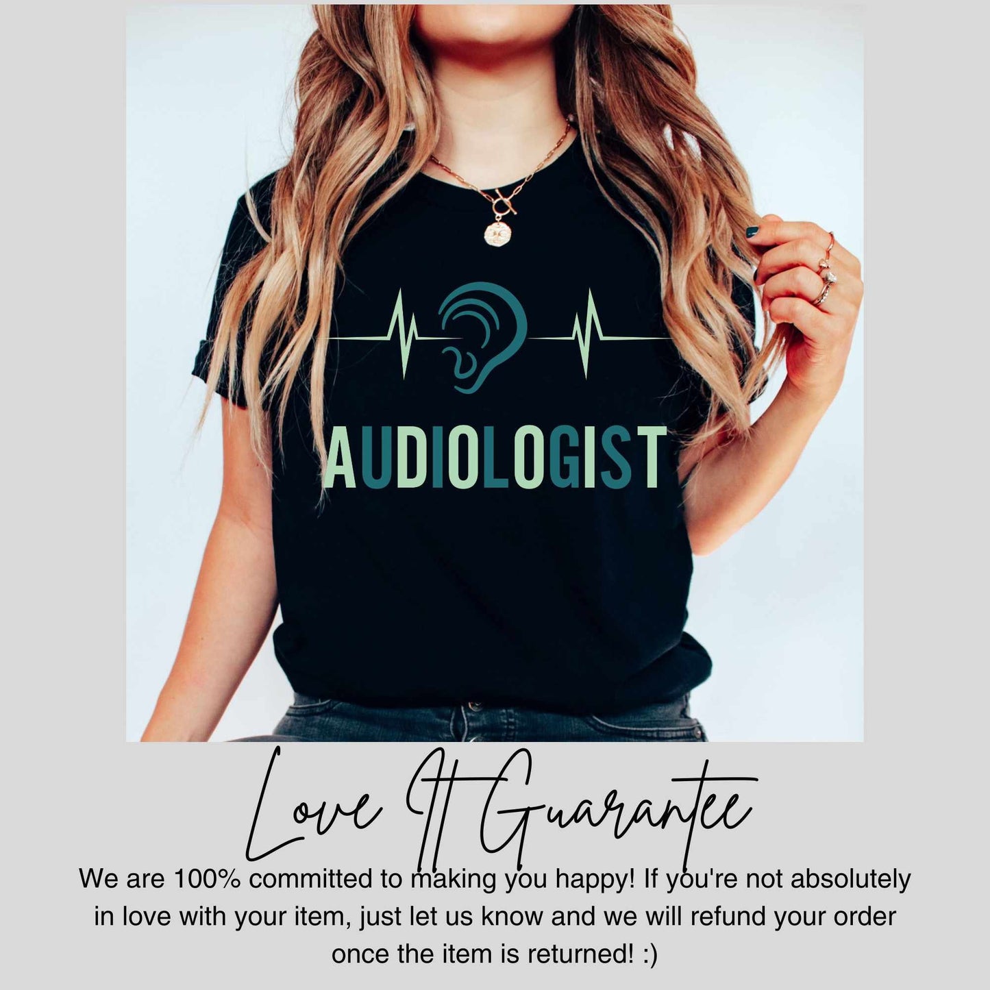 Audiologist T-Shirt: ENT Ear Doctor Tee, Audiology Graduation Gift