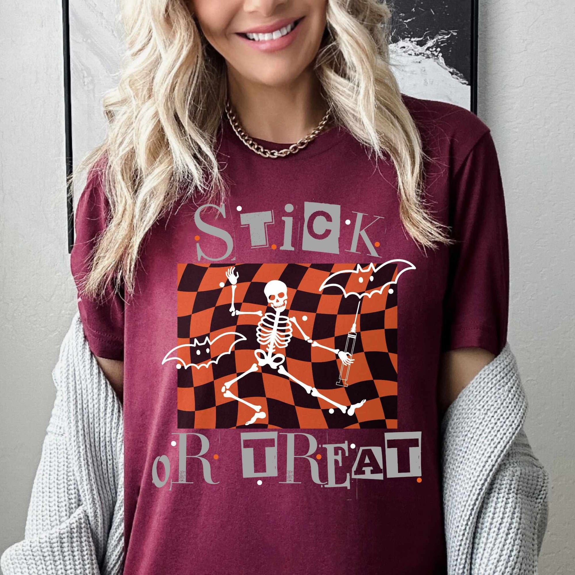 Halloween Nurse Shirt | Retro Healthcare Tshirt