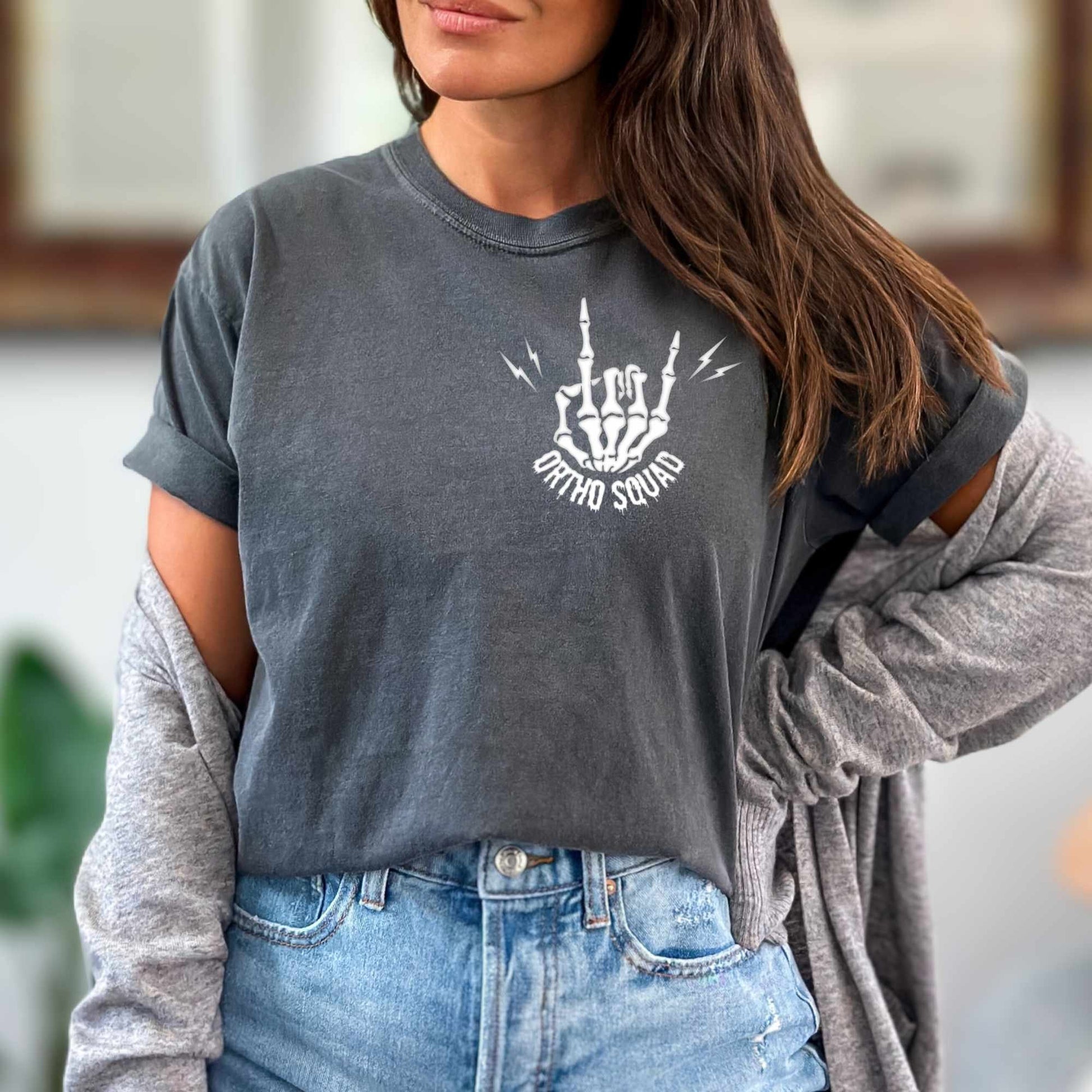 Ortho Nurse Shirt, Ortho Skeleton Shirt, Orthopedic Shirt, Ortho Halloween Tshirt, Ortho Crew Tshirt, Ortho Squad Tee, Trauma Nurse Shirt