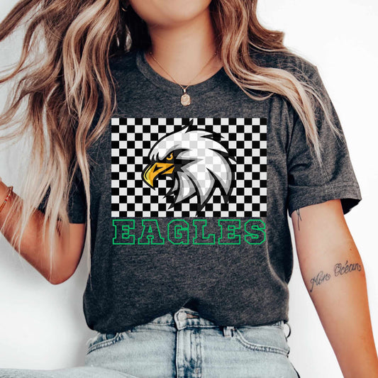 Eagles Mascot Shirt Eagles Team Shirt Eagles School Pride Tee Eagles Football Mom Eagles T-Shirt School Spirit Team Shirt School Mascot Tee