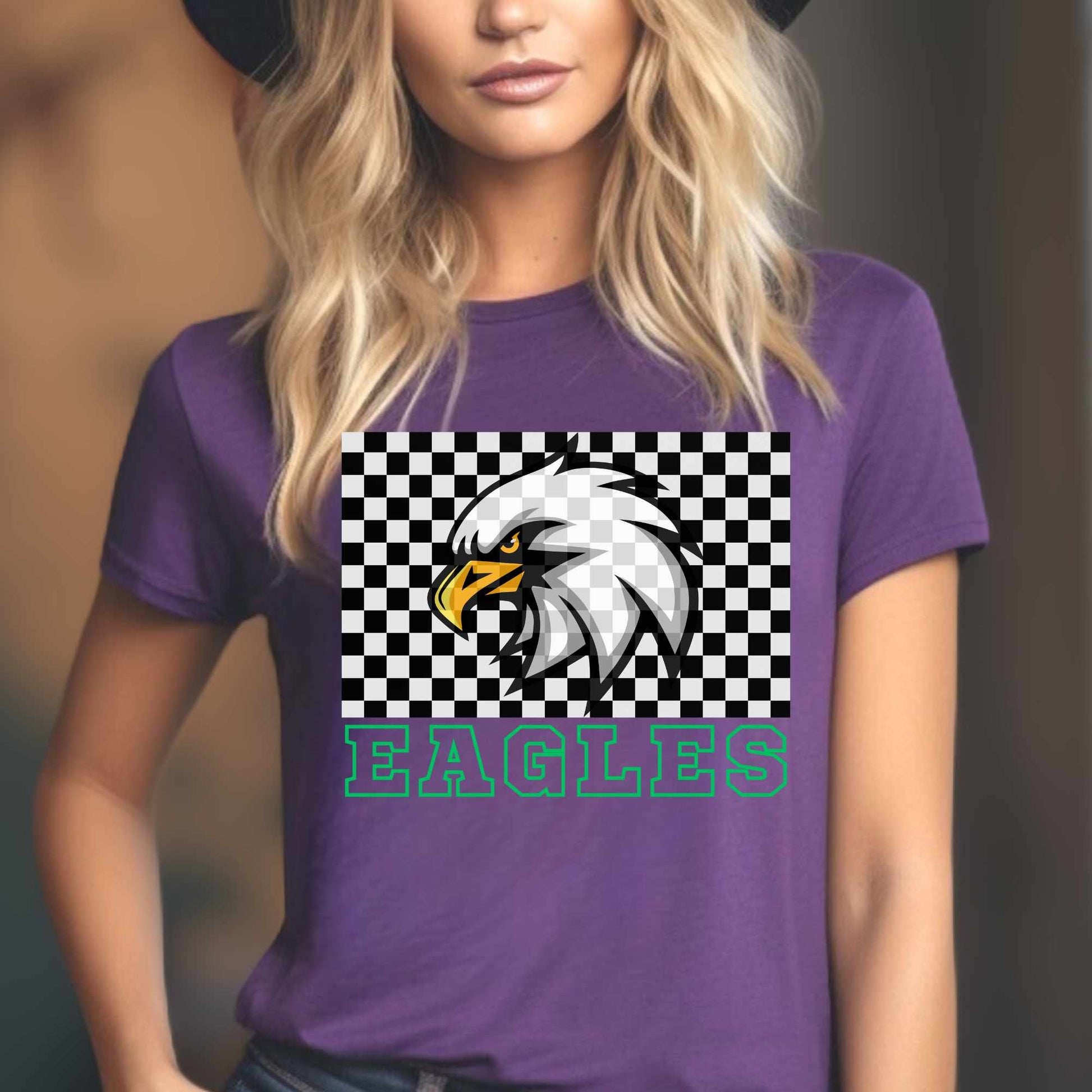 Eagles Mascot Shirt Eagles Team Shirt Eagles School Pride Tee Eagles Football Mom Eagles T-Shirt School Spirit Team Shirt School Mascot Tee