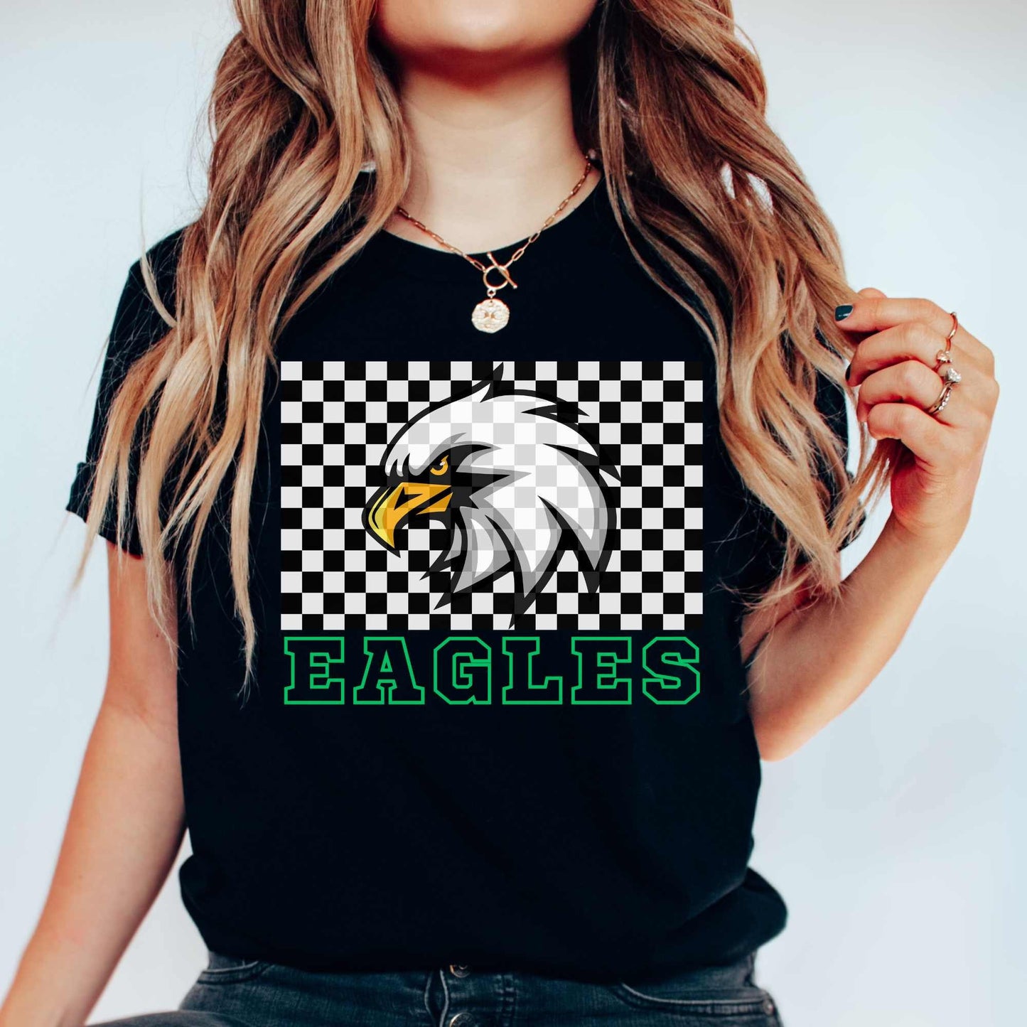 Eagles Mascot Shirt Eagles Team Shirt Eagles School Pride Tee Eagles Football Mom Eagles T-Shirt School Spirit Team Shirt School Mascot Tee