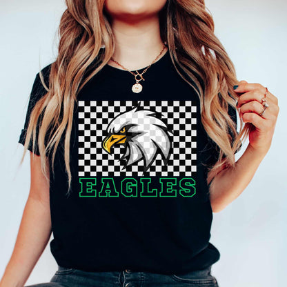 Eagles Mascot Shirt Eagles Team Shirt Eagles School Pride Tee Eagles Football Mom Eagles T-Shirt School Spirit Team Shirt School Mascot Tee