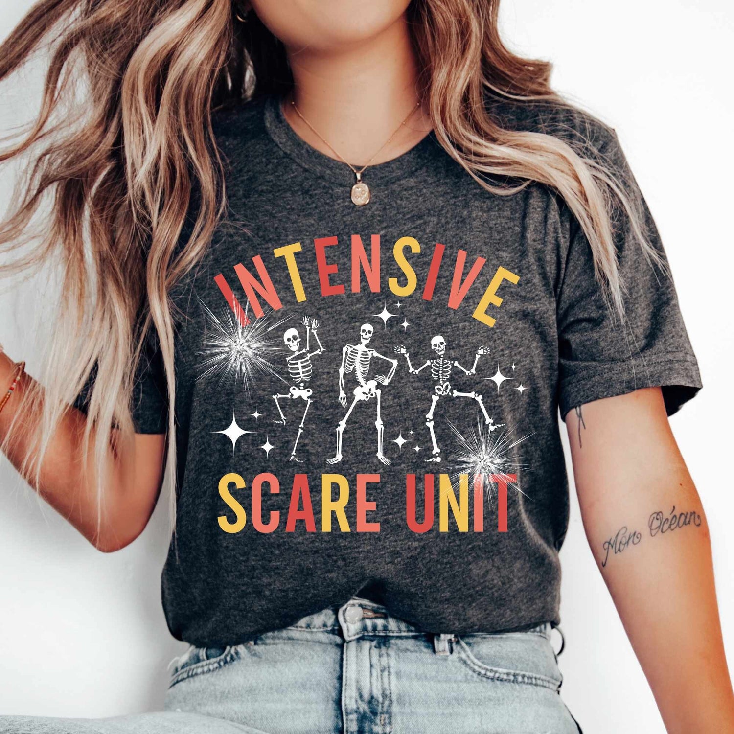 ICU Nurse Halloween Shirt | Intensive Scare Unit Tee