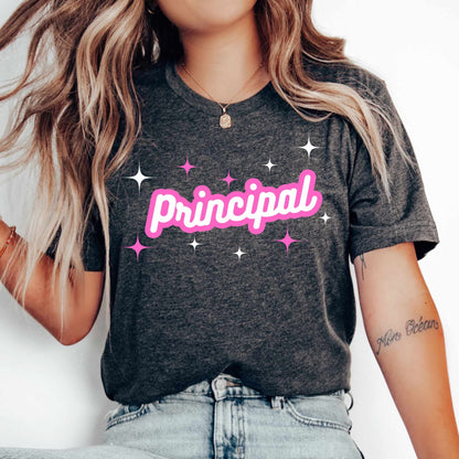 Principal T Shirt Teachers Day Gift Gift for Principal Teacher Appreciation Shirt Best Teacher Shirt Back To School T-Shirt