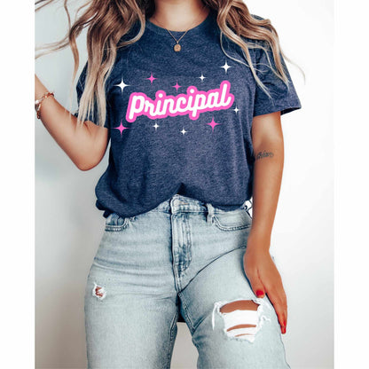 Principal T Shirt Teachers Day Gift Gift for Principal Teacher Appreciation Shirt Best Teacher Shirt Back To School T-Shirt