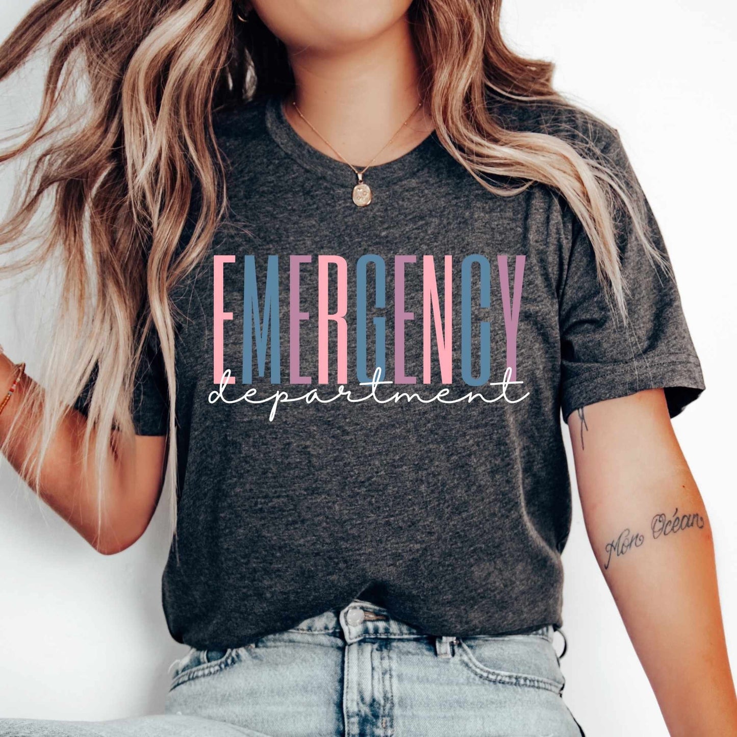 Emergency Department Shirt ER Nurse T Shirt ED RN Emergency Medicine Registered Nurse Emergency Room Er Tech T Shirt Er Nurse Gift For Nurse