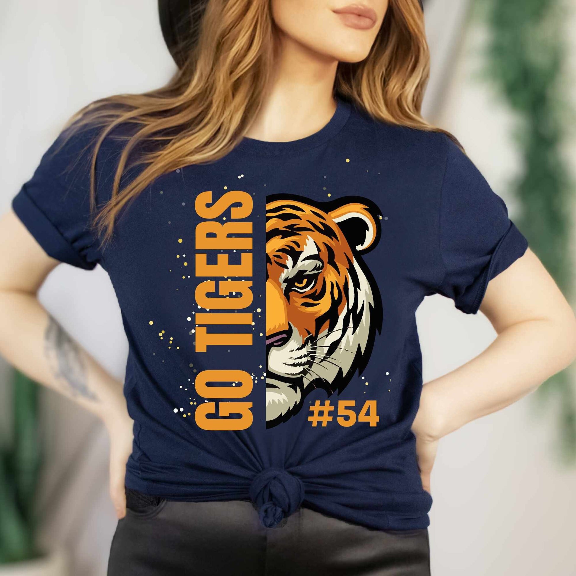 Tigers Shirt Personalized Tiger Football Shirt Game Day Shirt Team Spirit Shirt Football Mom Tshirt Tigers Spirit Shirt Tigers Mom Shirt