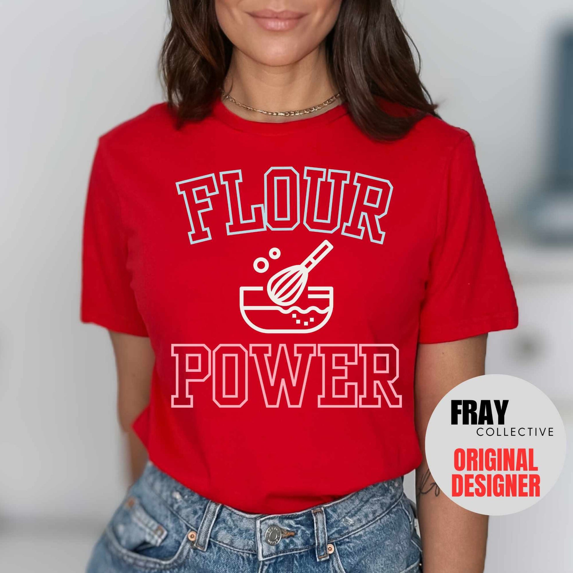Baking Shirt Flour Power Shirt Funny Baking Shirt Baking Gift Funny Baker Shirt Bread Making Shirt Baking Lover Baking Tee Christmas Gift