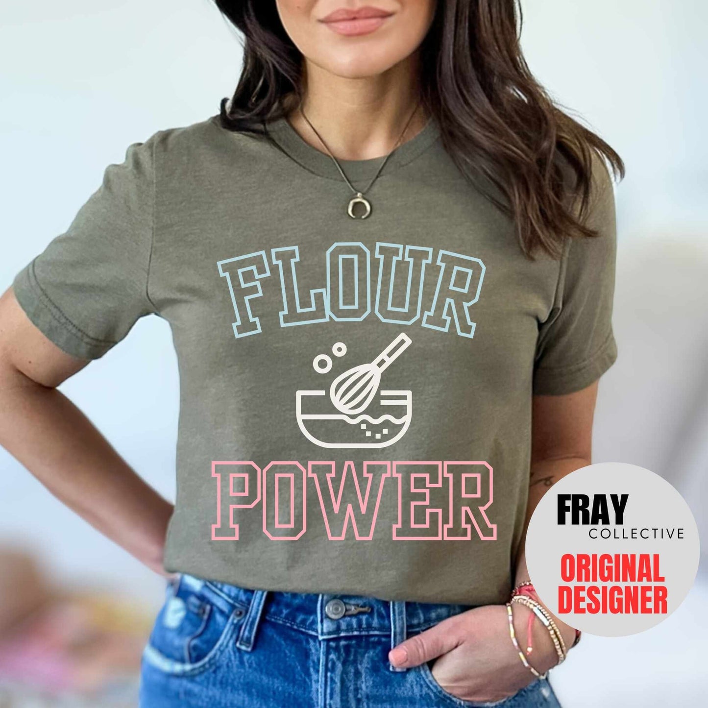Baking Shirt Flour Power Shirt Funny Baking Shirt Baking Gift Funny Baker Shirt Bread Making Shirt Baking Lover Baking Tee Christmas Gift