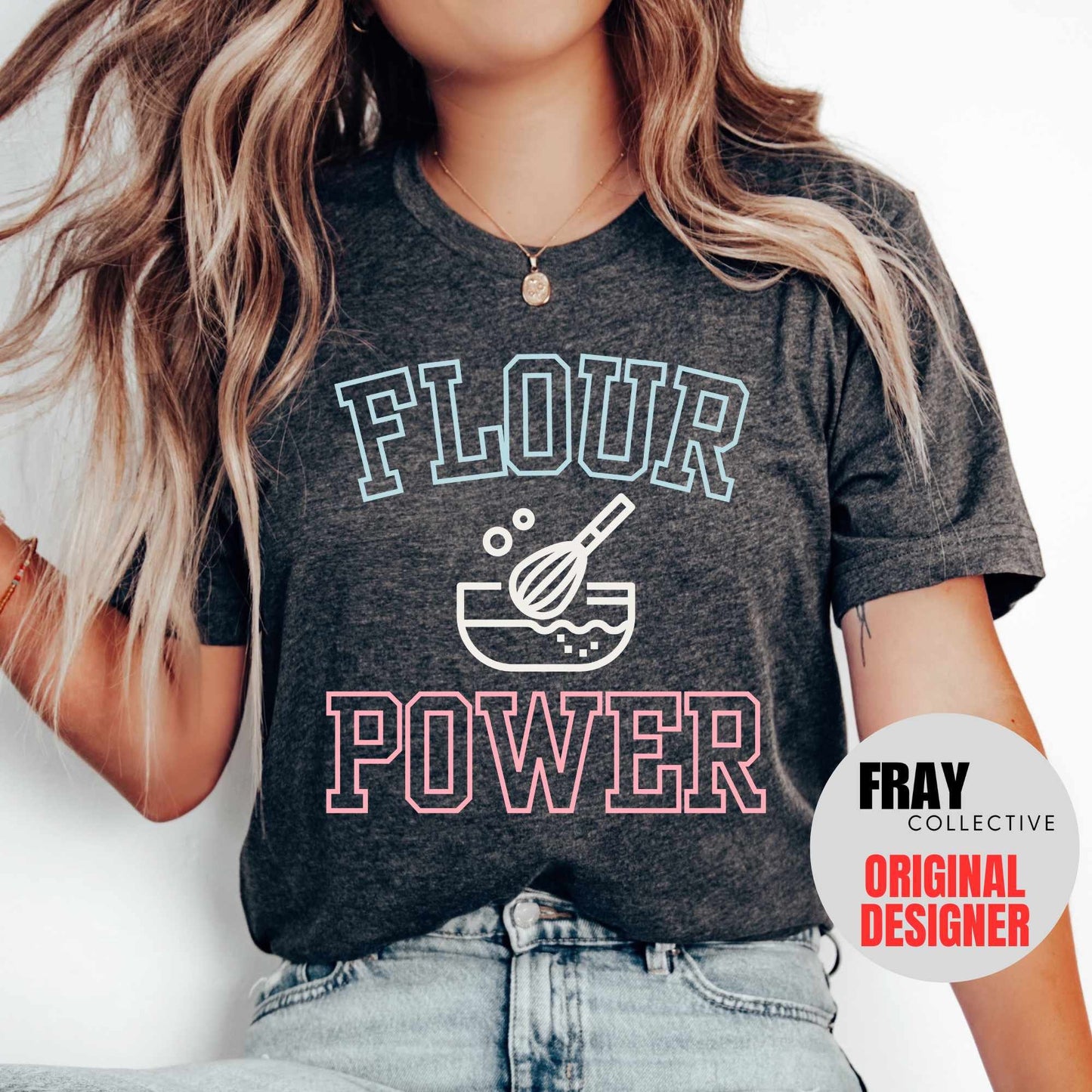 Baking Shirt Flour Power Shirt Funny Baking Shirt Baking Gift Funny Baker Shirt Bread Making Shirt Baking Lover Baking Tee Christmas Gift