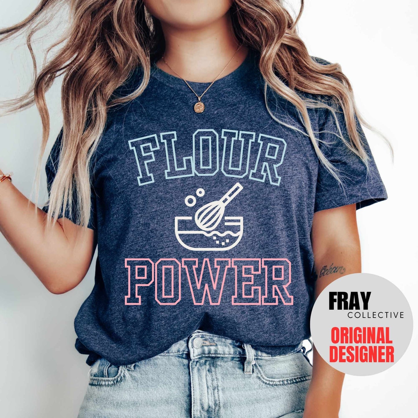 Baking Shirt Flour Power Shirt Funny Baking Shirt Baking Gift Funny Baker Shirt Bread Making Shirt Baking Lover Baking Tee Christmas Gift