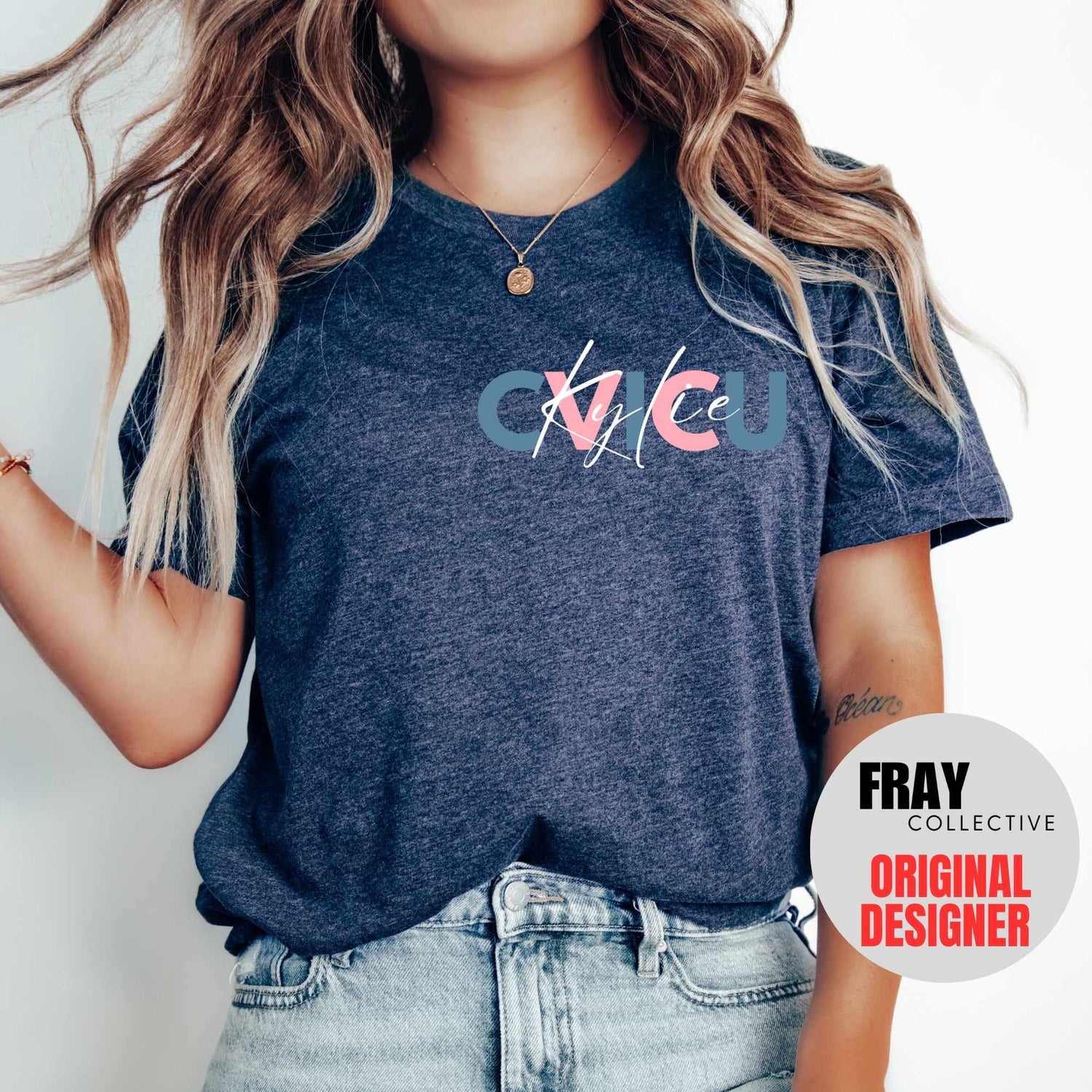 Personalized CVICU Nurse Shirt Custom CVICU T-shirt CVICU Nurse Gift Cardiovascular Intensive Care Unit Cardiac Nurse Appreciation Tshirt