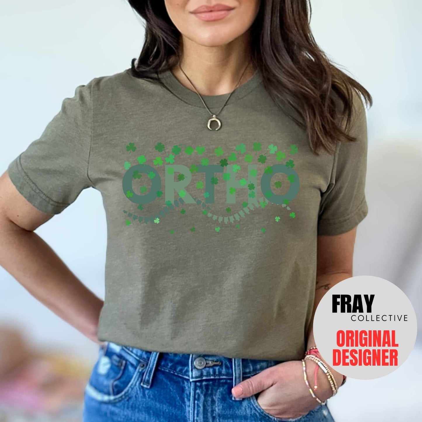 Ortho Nurse St. Patrick's Day T-Shirt: Orthopedic RN Tee