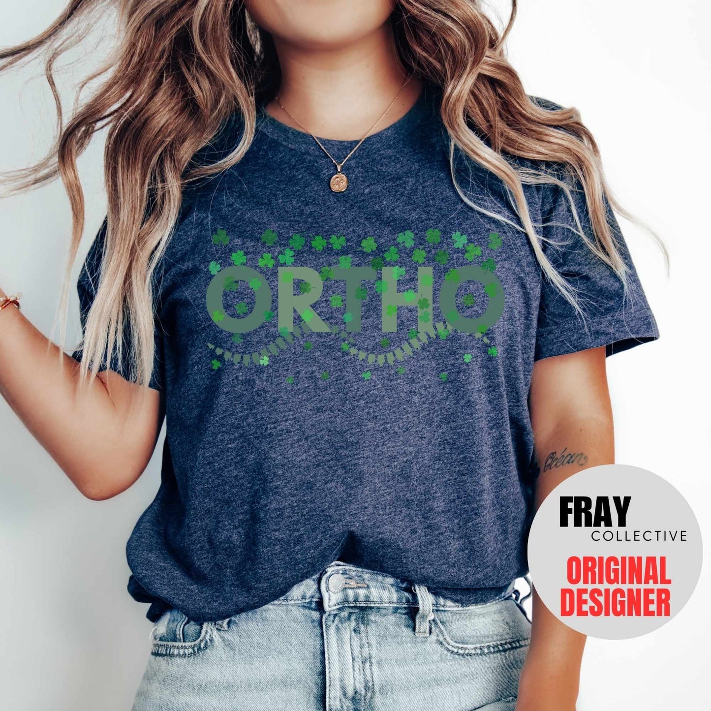 Ortho Nurse St. Patrick's Day T-Shirt: Orthopedic RN Tee