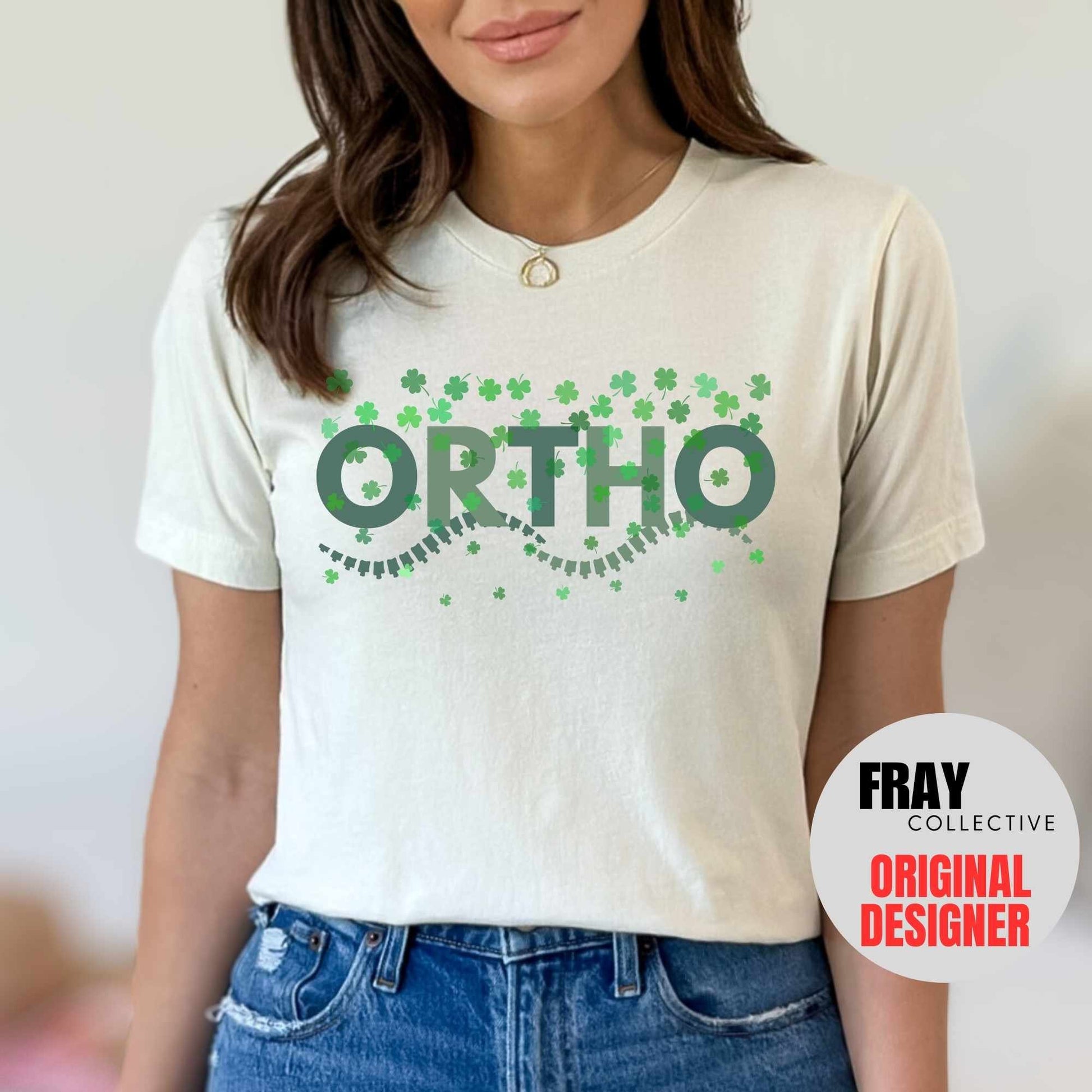Ortho Nurse St. Patrick's Day T-Shirt: Orthopedic RN Tee