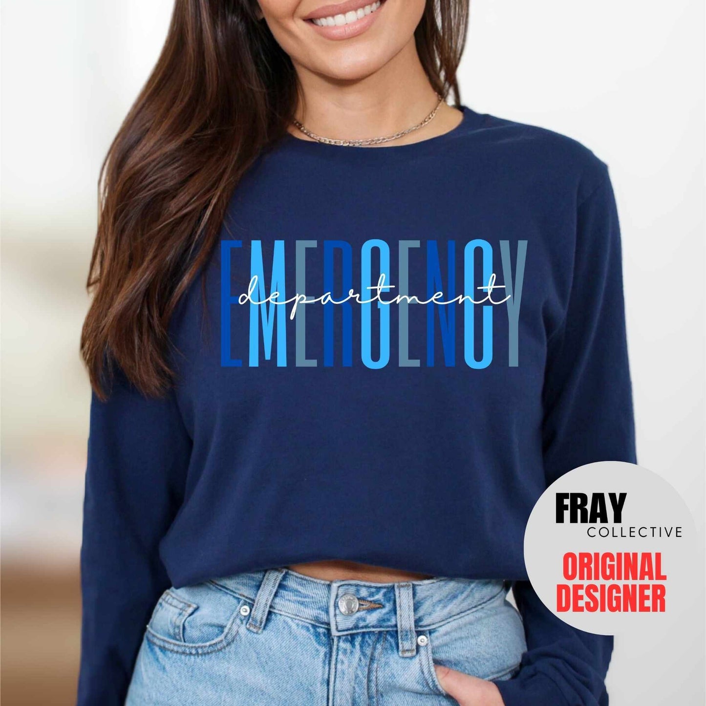 Emergency Department Shirt ER T Shirt ED Nurse Emergency Medicine ED Rn Registered Nurse Emergency Room Er Tech T Shirt Er Nurse Gift