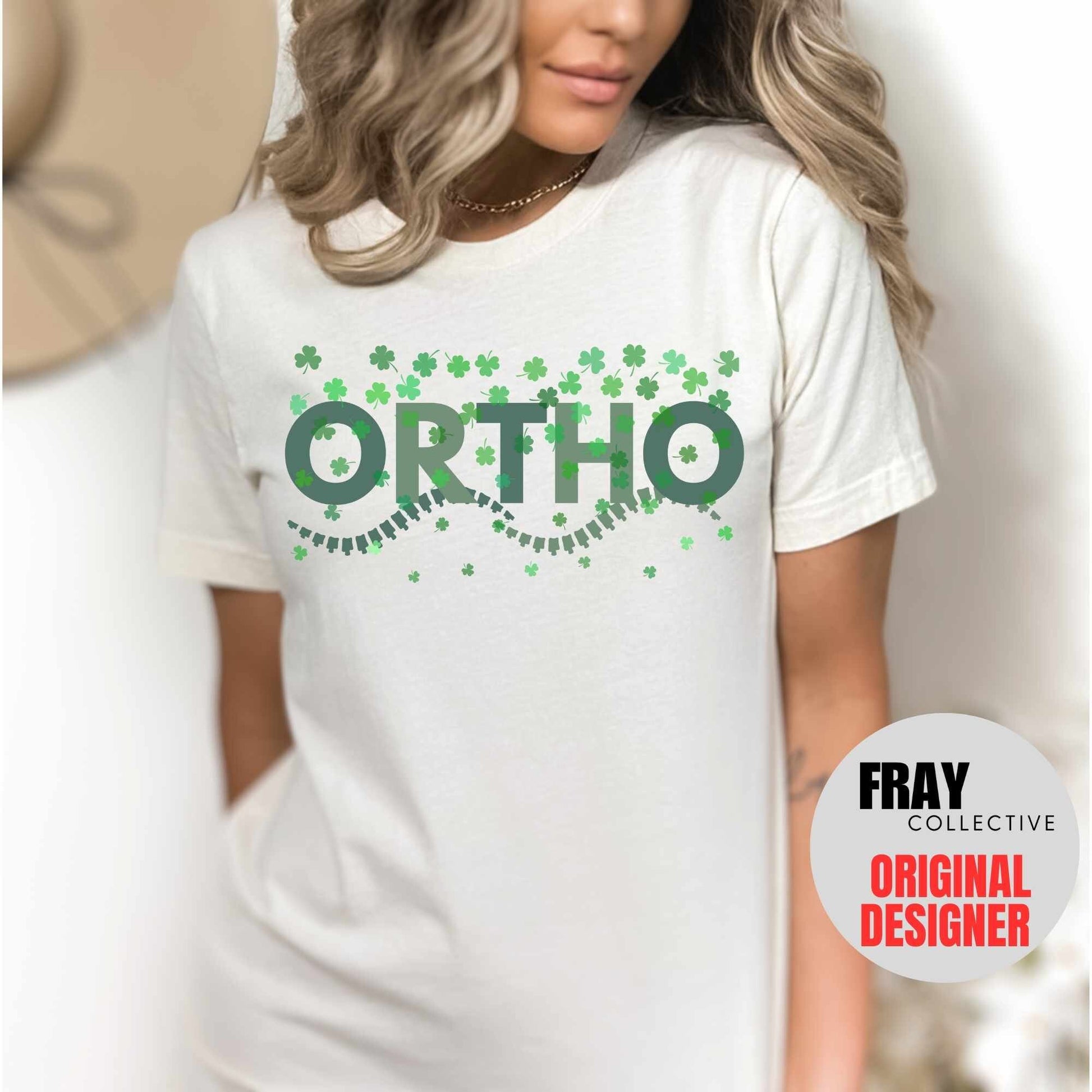 Ortho Nurse St. Patrick's Day T-Shirt: Orthopedic RN Tee
