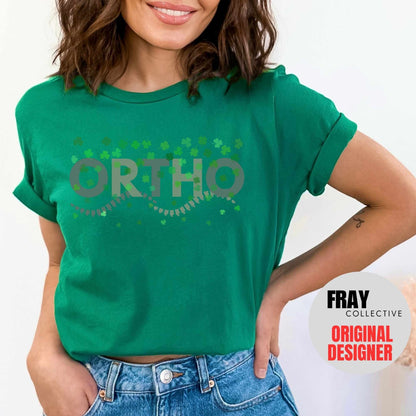 Ortho Nurse St. Patrick's Day T-Shirt: Orthopedic RN Tee