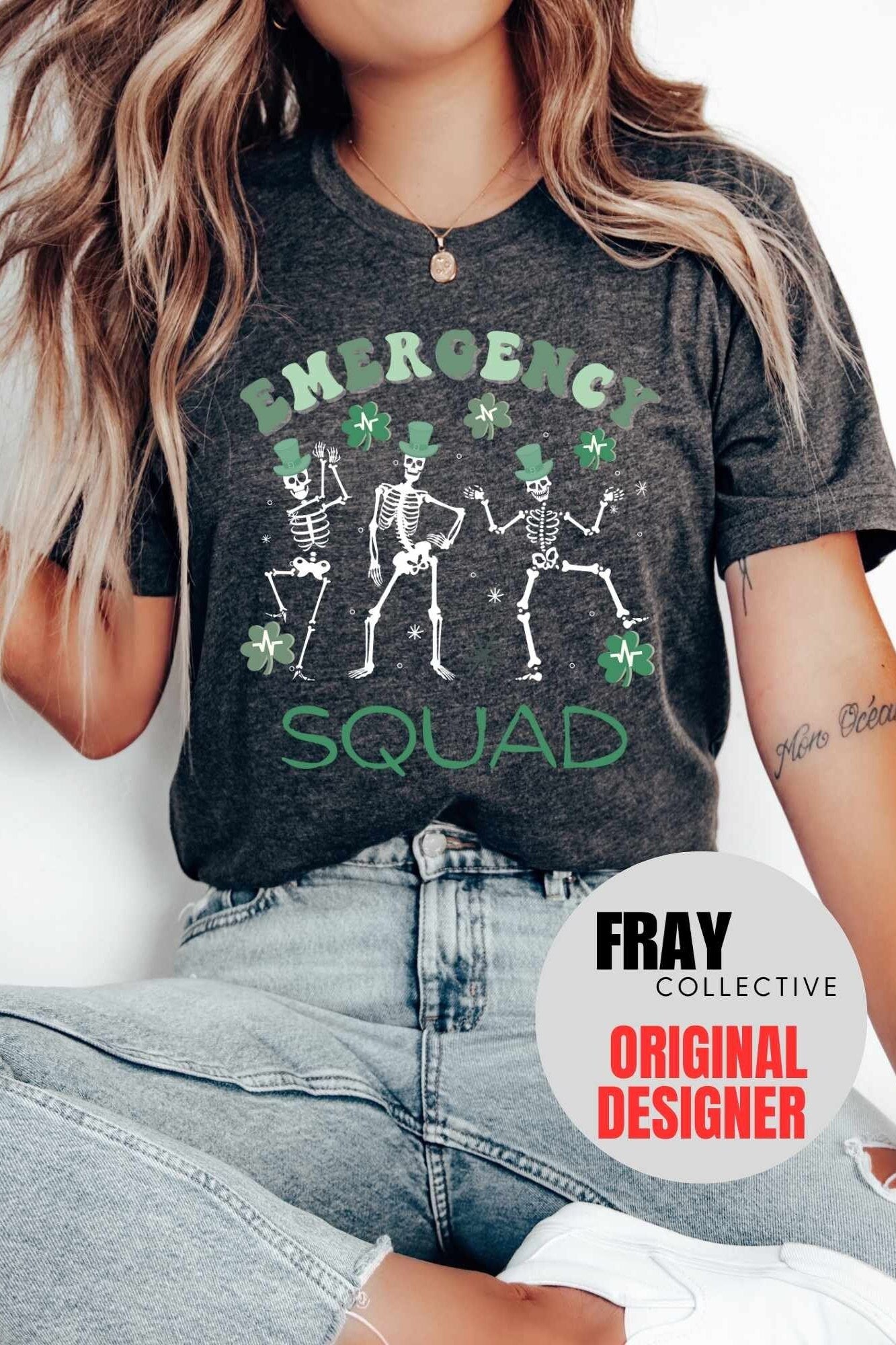 Emergency Department St Patricks Day Shirt | ER Lucky Nurse Shirt