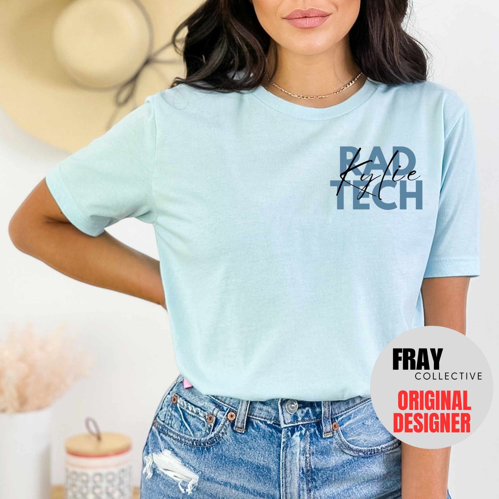 Personalized Rad Tech Shirt Custom Rad Tech T-shirt Rad Tech Tech Gift Radiology Tech Nurse Appreciation Gift Radiologist Tee Rad Tech Tee