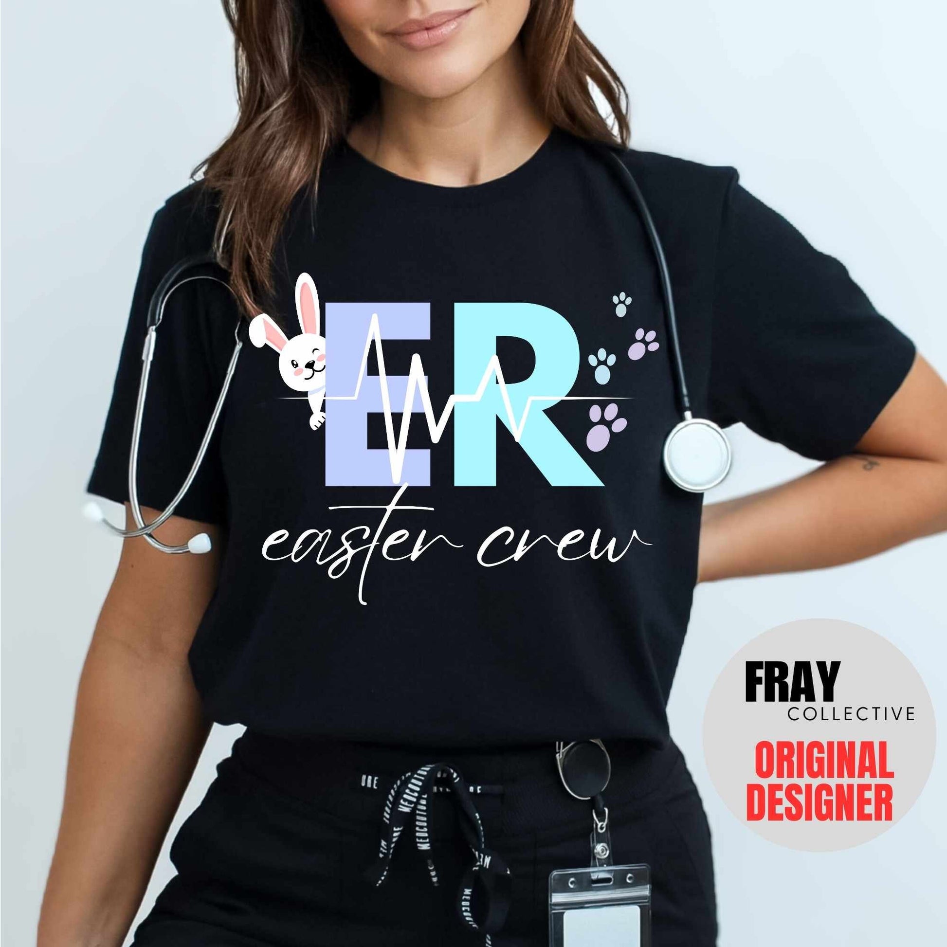 Easter Emergency Department Matching Shirts ER Nurse Easter Crew Tshirt Emergency Room Tech Gift ER Tech Shirt Emergency RN Nurse Gift