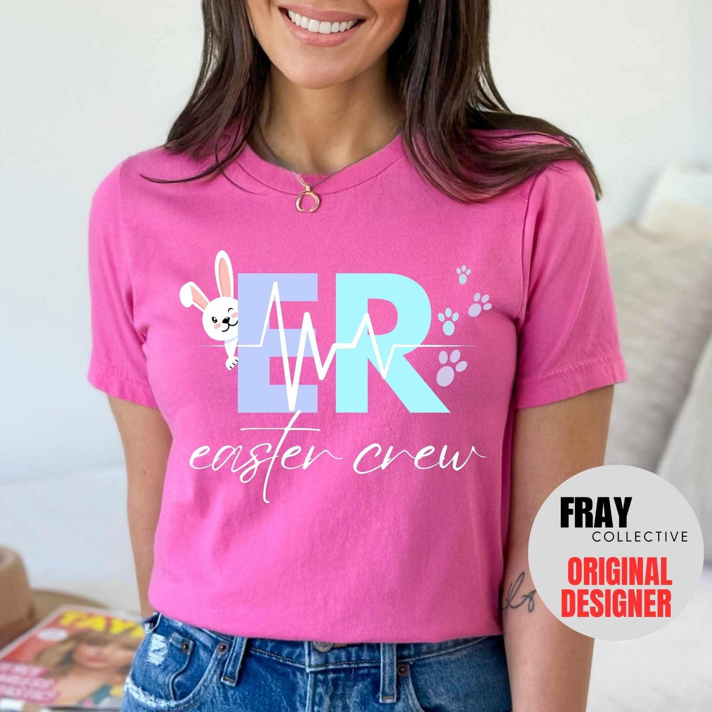 Easter Emergency Department Matching Shirts ER Nurse Easter Crew Tshirt Emergency Room Tech Gift ER Tech Shirt Emergency RN Nurse Gift