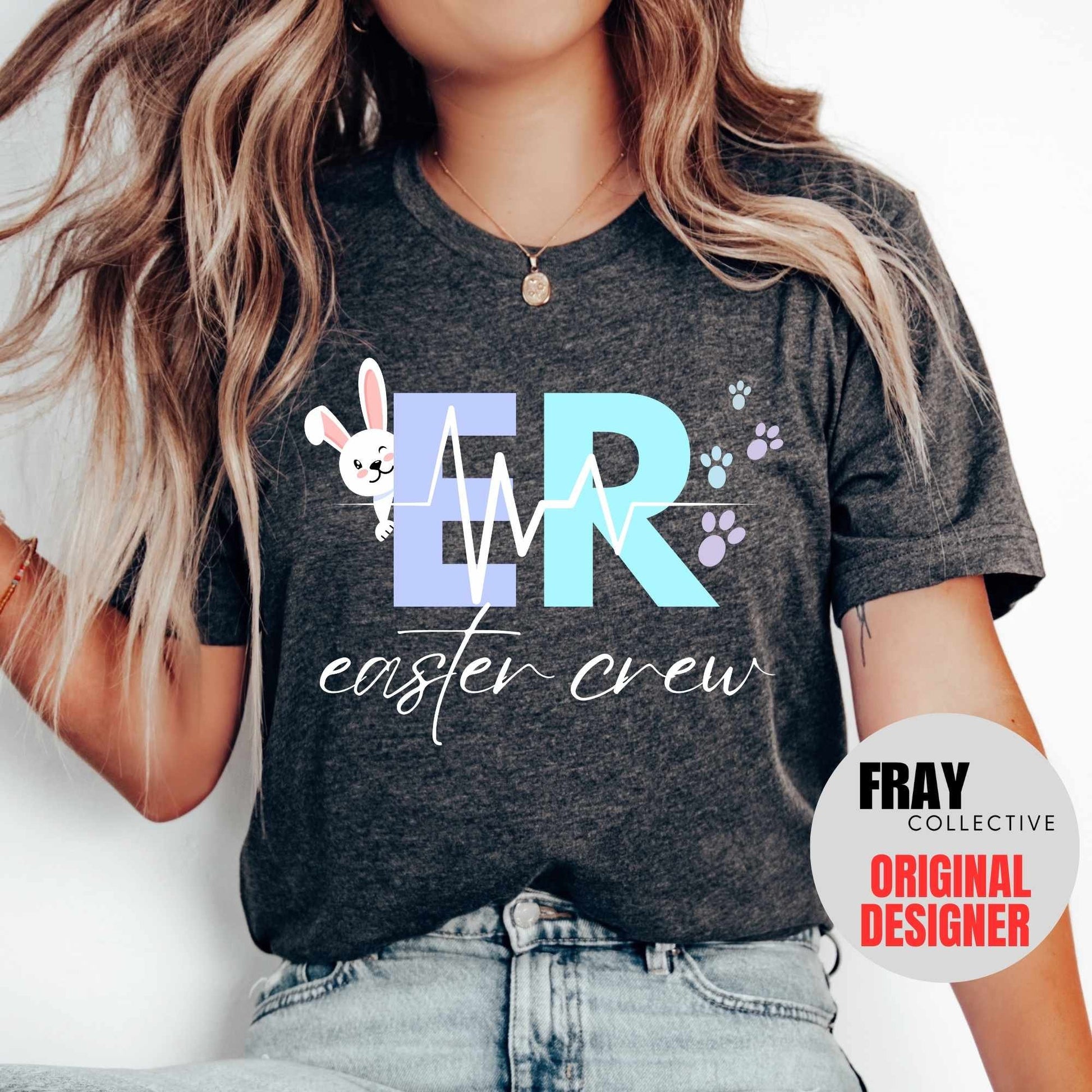 Easter Emergency Department Matching Shirts ER Nurse Easter Crew Tshirt Emergency Room Tech Gift ER Tech Shirt Emergency RN Nurse Gift