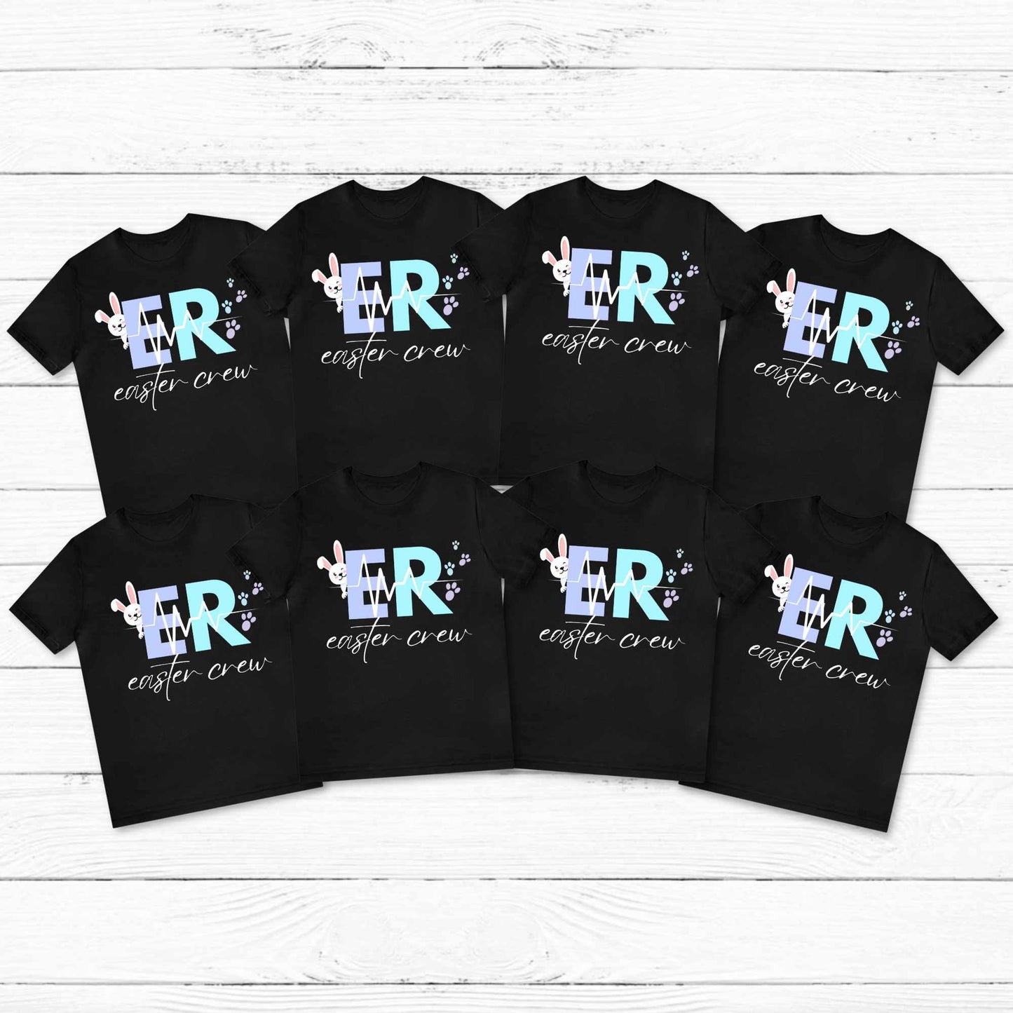 Easter Emergency Department Matching Shirts ER Nurse Easter Crew Tshirt Emergency Room Tech Gift ER Tech Shirt Emergency RN Nurse Gift