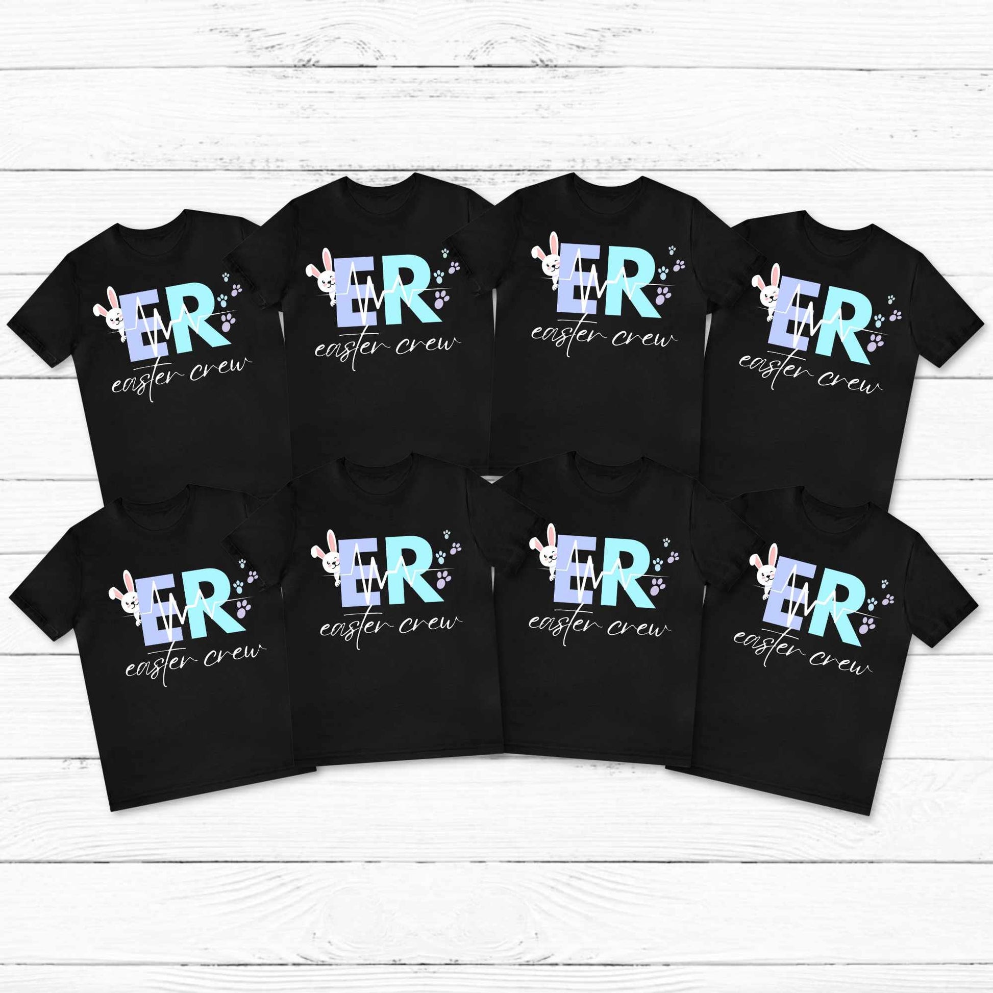 Easter Emergency Department Matching Shirts ER Nurse Easter Crew Tshirt Emergency Room Tech Gift ER Tech Shirt Emergency RN Nurse Gift